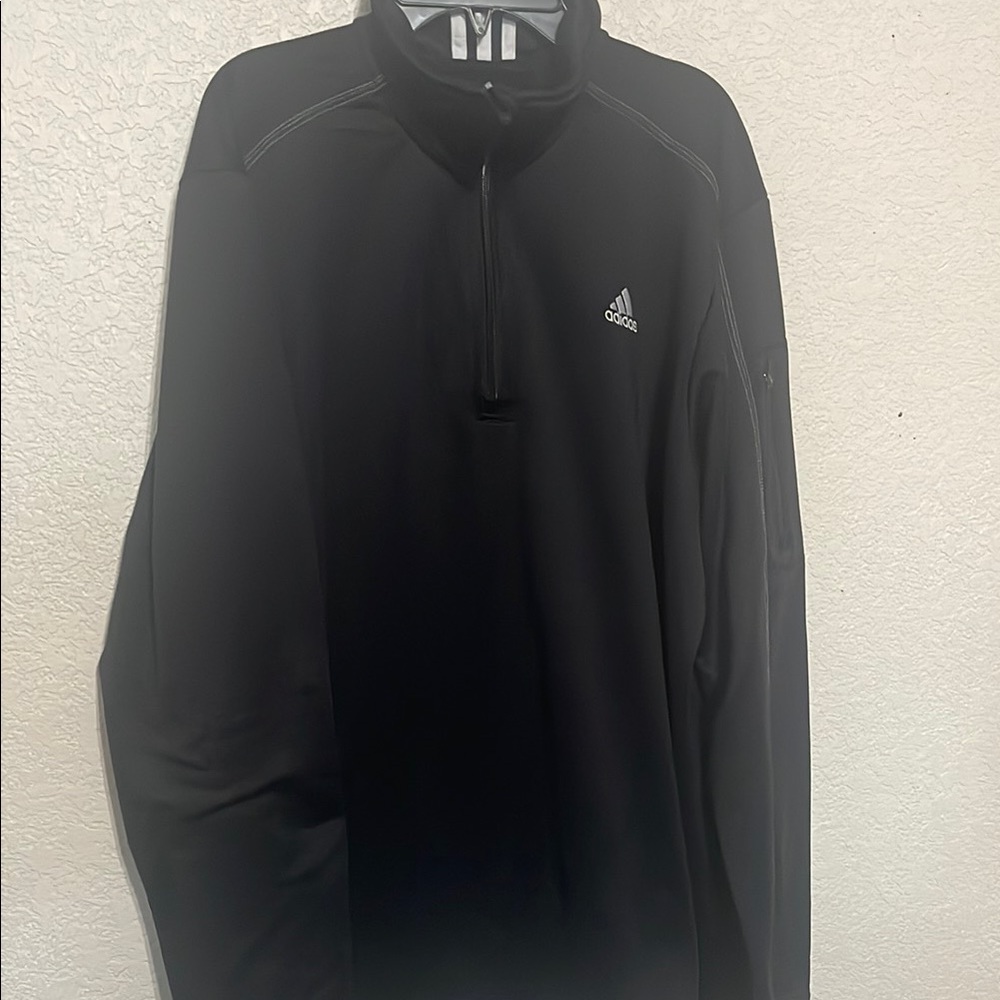 Adidas Black Performance Jacket With High Collar … - image 2